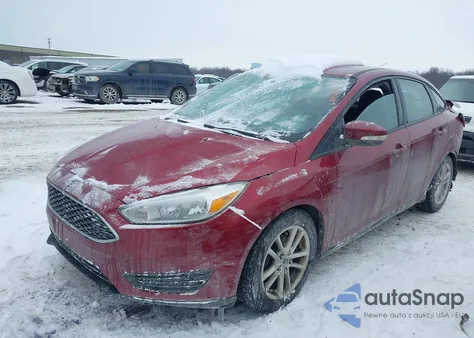 2016 Ford Focus Se z USA, uszkodzony, nr VIN 1FADP3F2XGL237696